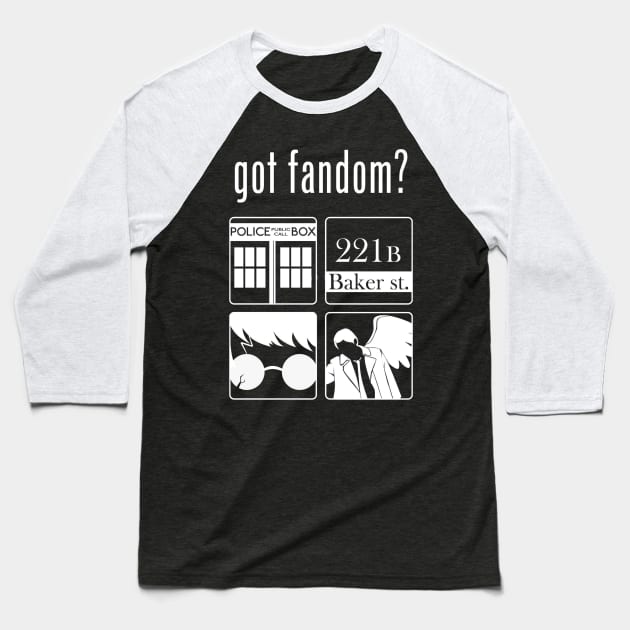 Got Fandom? Baseball T-Shirt by Rikux